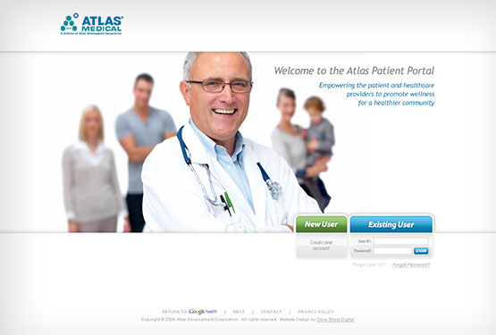 Atlas Medical Patient Portal